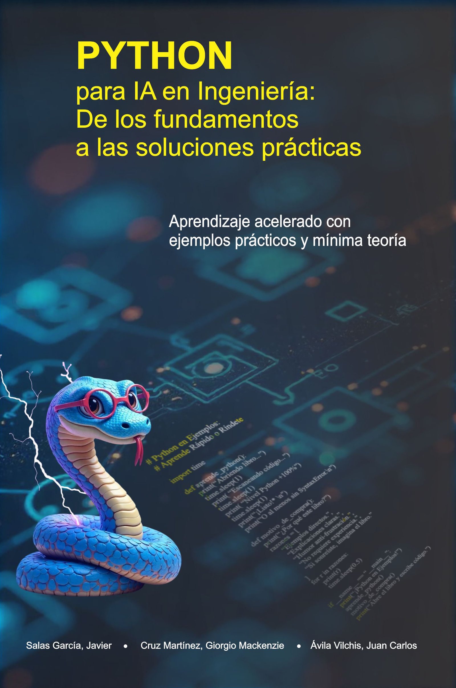 Portada: Python para IA en Ingeniería: de los fundamentos a las soluciones prácticas